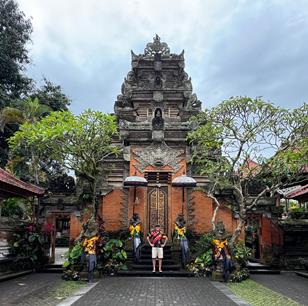 Pałac królewski Puri Saren w Ubud